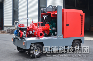 應(yīng)急搶險(xiǎn)移動泵車